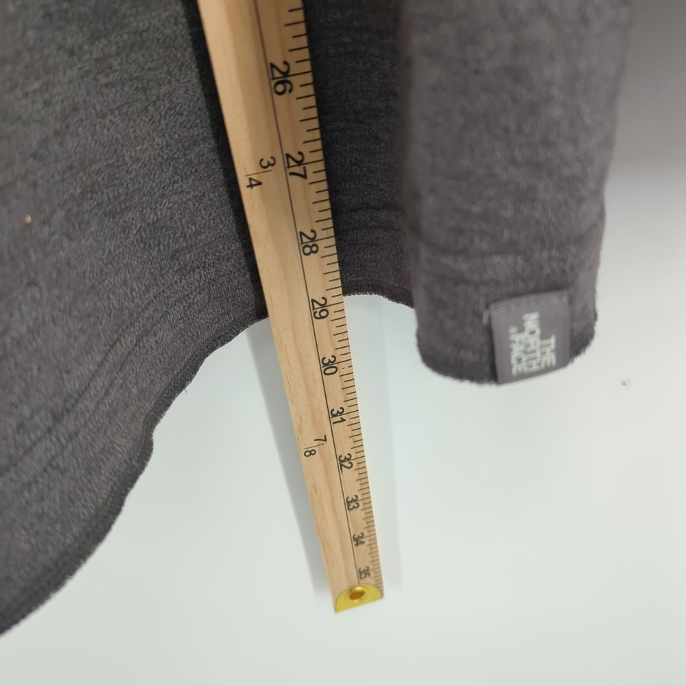 North Face Shirt Mens XL Gray Long Sleeve Henley Outdoor Camping Hiking READ - Picture 6 of 8